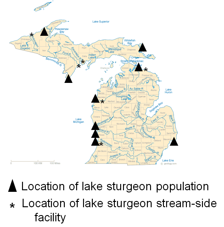 Sturgeon Map